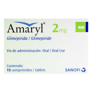 Amaryl 2 Mg 15 Comprimidos (3%+)(Pae)