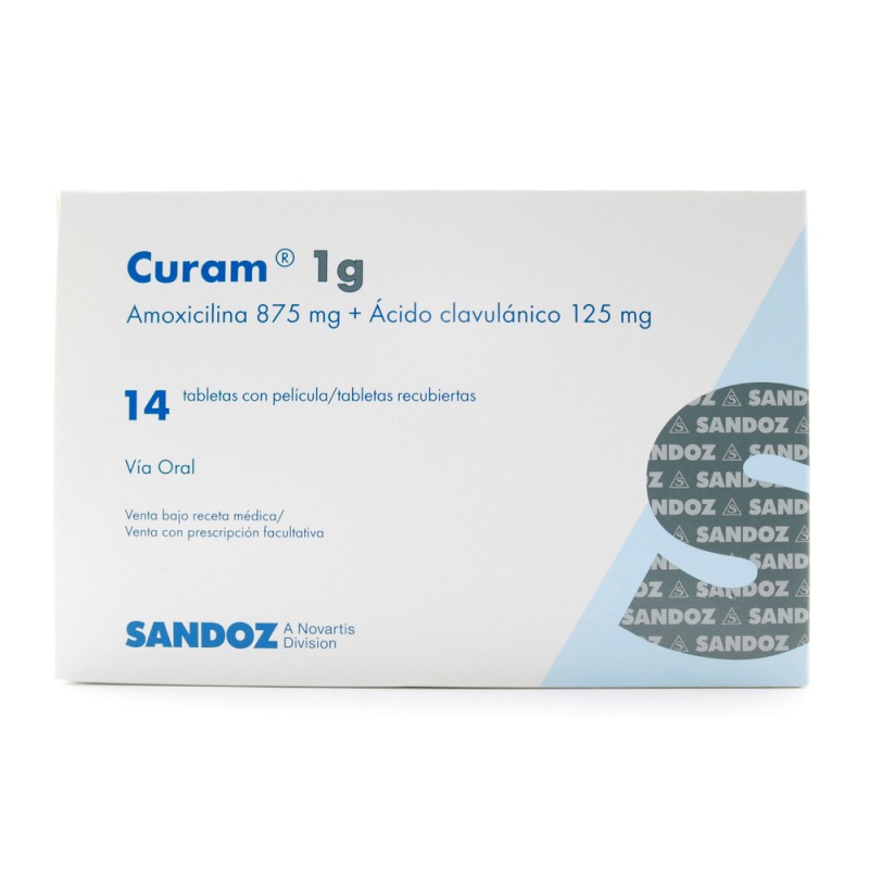 Curam 1 Gr 14 Tabletas Sz (3%+)(Pae)
