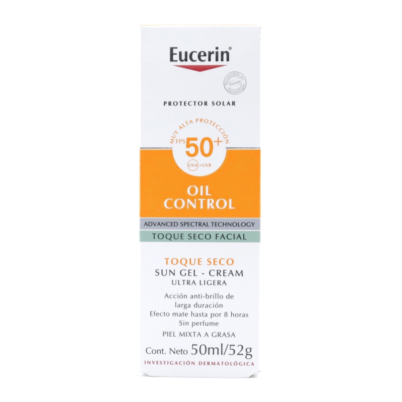 Eucerin Sun Face Oil Control Spf 50 50Ml