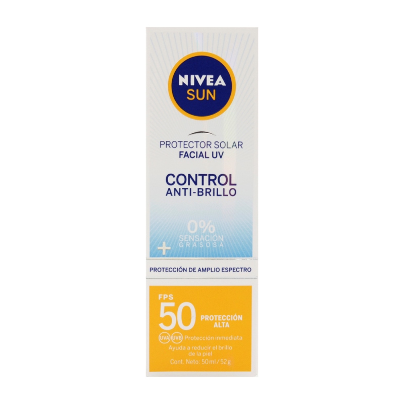 Nivea Sun Shine Control Spf50 50 Ml