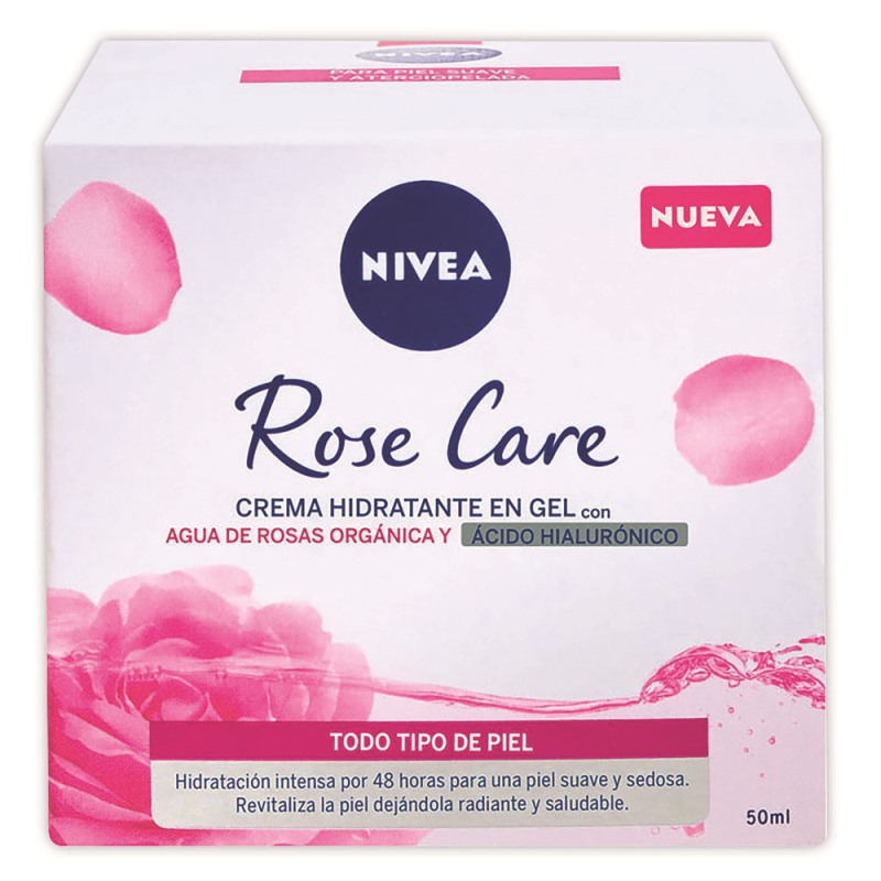 Nivea Agua De Rosas Crema Hidrat50 Ml