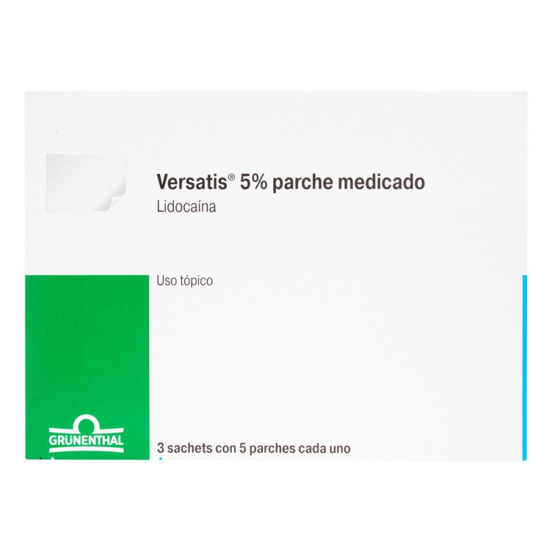 Versatis 5% Parches 15 Und (P)113229