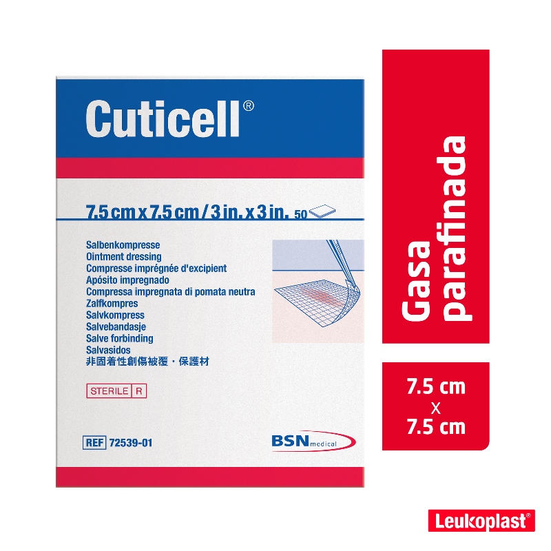 Gasa Esteril Cuticell 75X75 Cm
