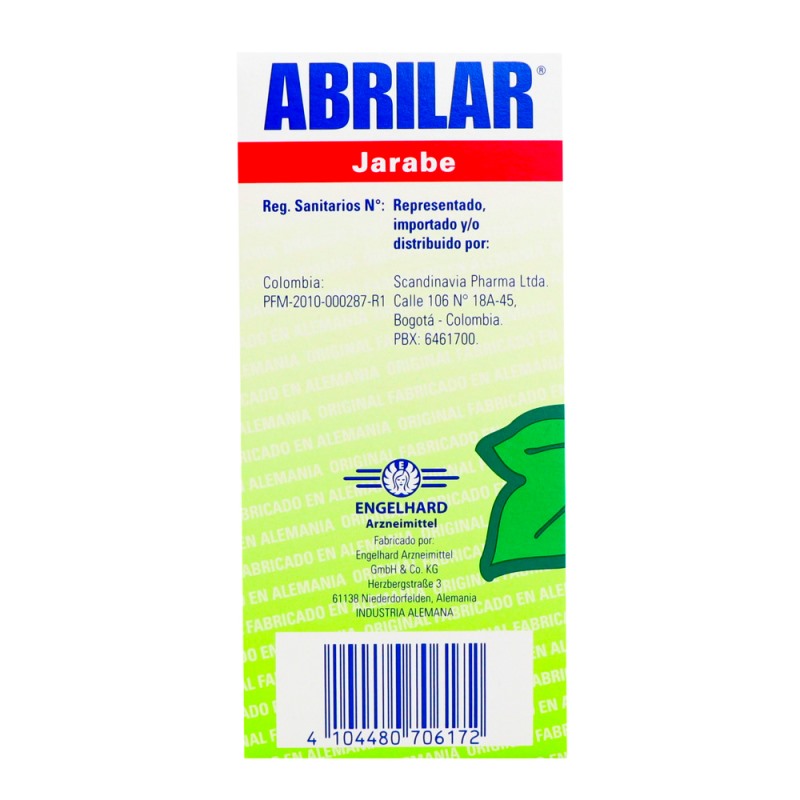Abrilar Ea 575 Fco X 200 Ml