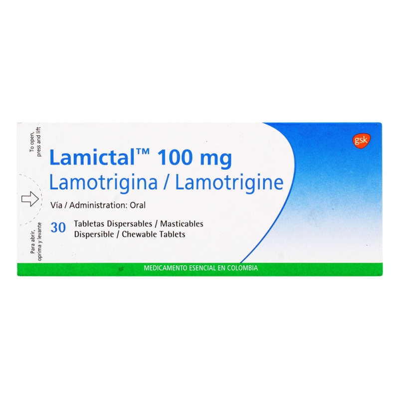 Lamictal Disp100Mg 30 Tbs(A)(M)43800