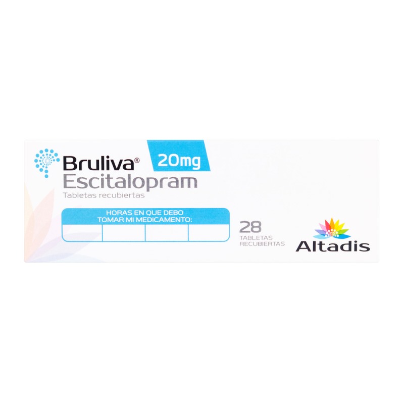 Bruliva 20 Mg 28 Tbs Recubiertas