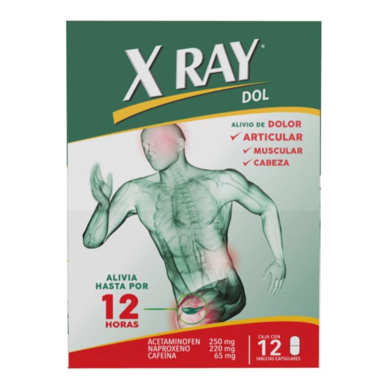 X-Ray Dol 12 Tabletas (Sf)