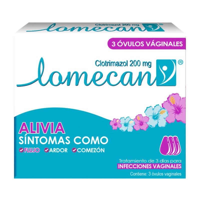Lomecan Clotrimazol 200Mg 3 Ovuvag(Sf)