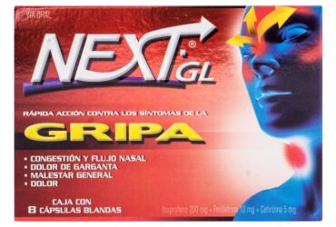 Next Gl Gripa 8 Capsulas Blandas(Sf)