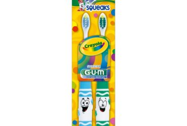 2 Cepillo Crayola Pip Squeaks