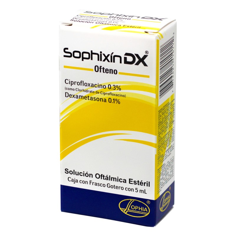 Sophixin Dx Ofteno 01% 03% 5 Ml
