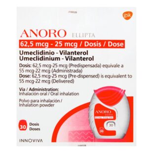 Anoro Ellipta 625 Mcg 30 Dos(A(3%+(Pae
