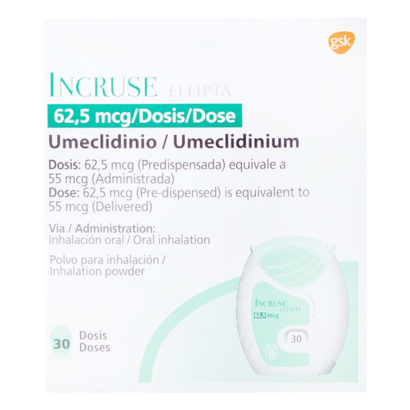 Incruse Ellipta 625 Mcg 30 Dosis
