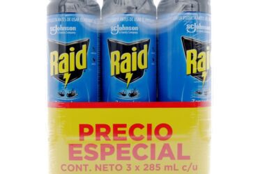 3 Raid Elimina Voladores 285 Ml