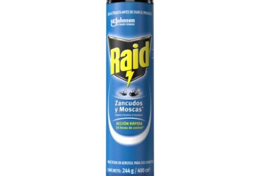Raid Spray Zancudos Y Moscas 400 Ml