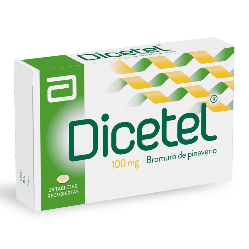 Dicetel 100 Mg 28 Tabletas (A)(3%+)(Pae)