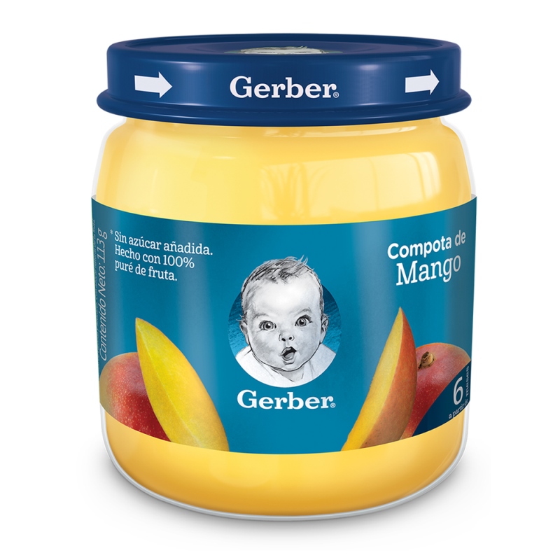 Compota Gerber Mango 113 Gr