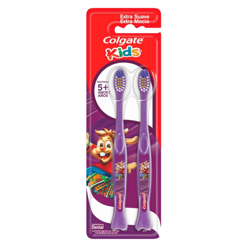 2 Cepcolgate Kids Extra Suave 5+