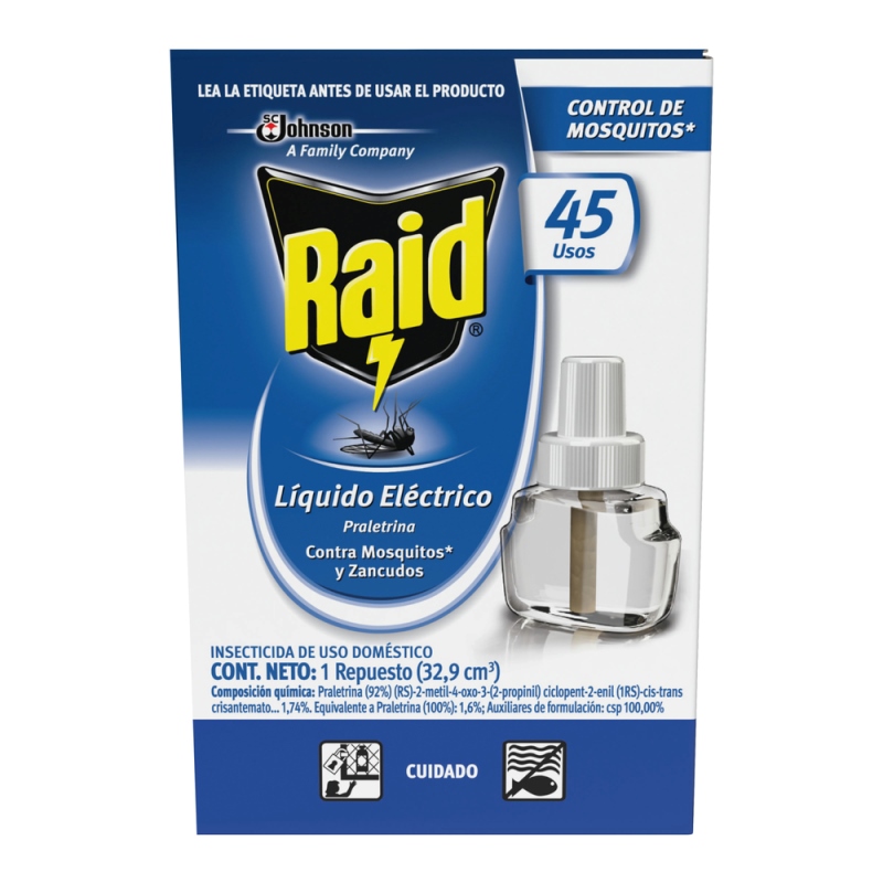 Raid 45 Noches Repuesto Liquido