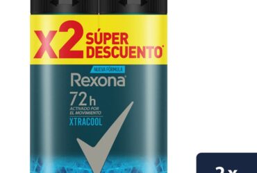 2 Dte Rexona Spray Xtra Cool 150Ml Sdes
