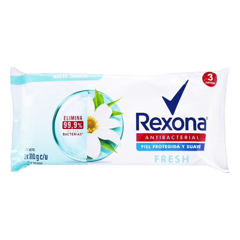 3 Jab.Rexona Antibacterial Fresh 110 G