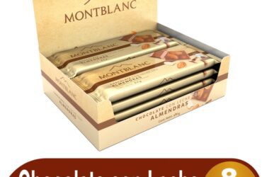 Choc.Montblanc Almendra Leche 60 Gr 8Und