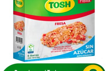 Barcereal Tosh Fresa Sin Azu23G 6 Und