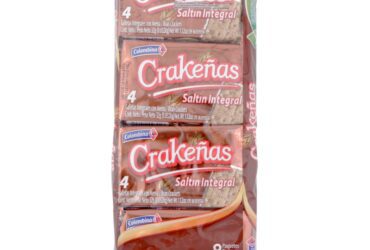 Galleta Crakenas Saltin Integral 8 Und