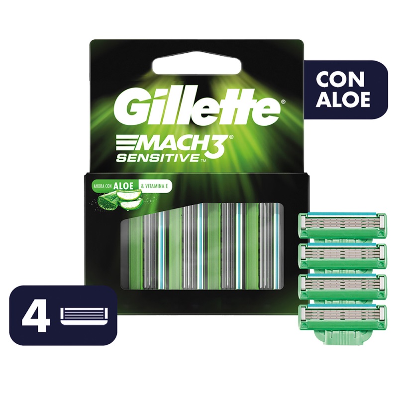 Repuesto Maqmach 3 Sensitive 4 Und