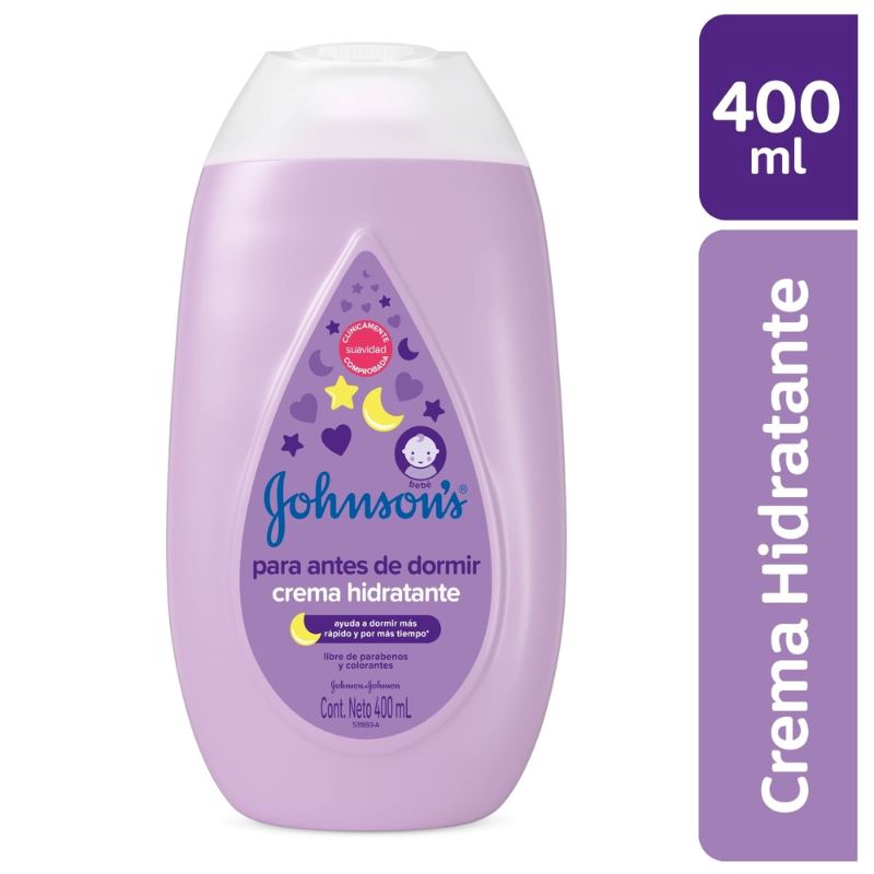 Crema Jj Baby 400 Ml Adormir