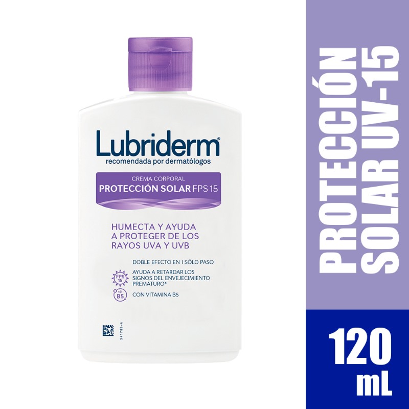Lubriderm Locion Uv15 120 Ml