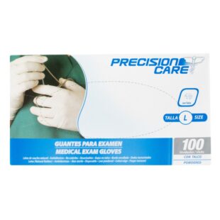 Guante Desechprecision Latex 100 Und L