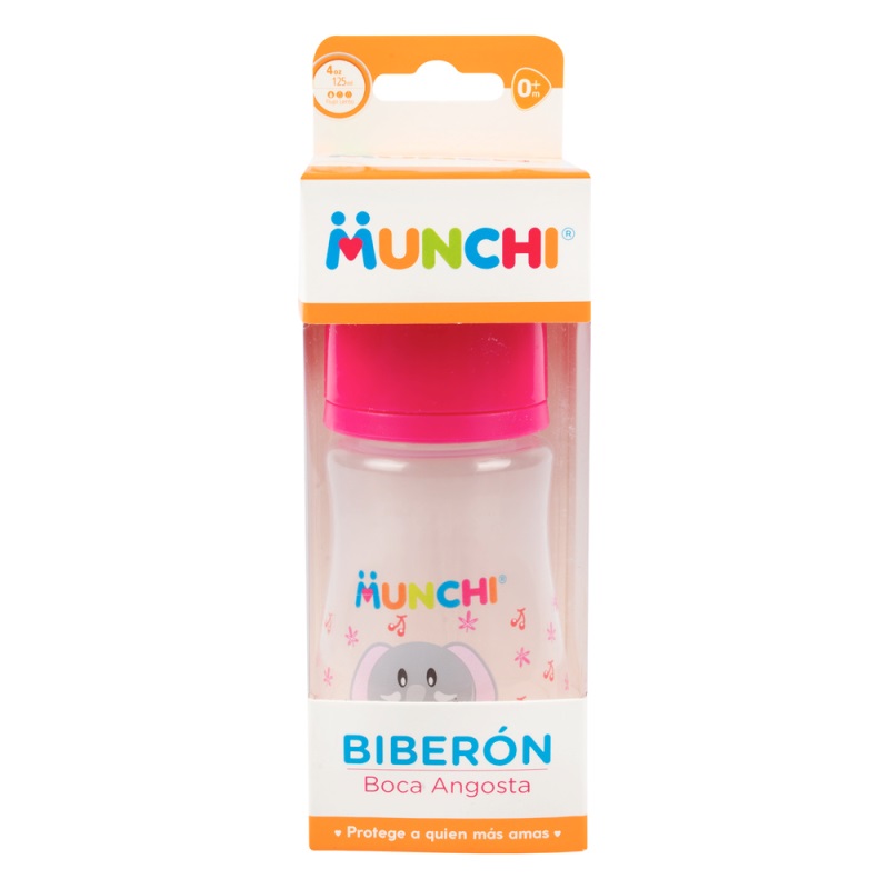 Biberon Munchi Boca Angosta 4 Oz
