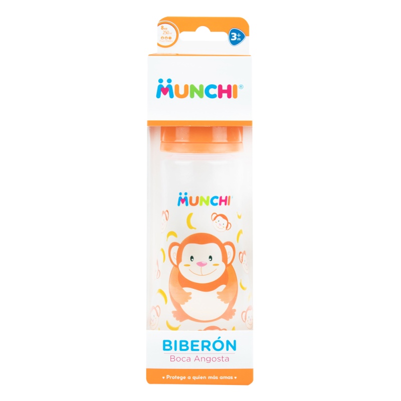 Biberon Munchi Boca Angosta 8 Oz