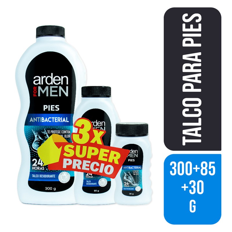 Talco Afm 300 Gr+85 Gr+30 Gr Suppre