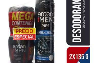 2 Arden For Men Cre 135Gr+Spr 240Ml