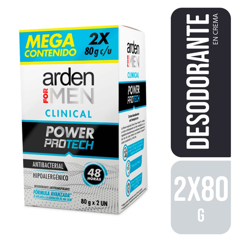 2 Dtearden For Men Prot Clicrema 80 Gr