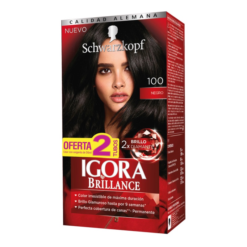 Igora Kit Brilla 100 Negro+Dt