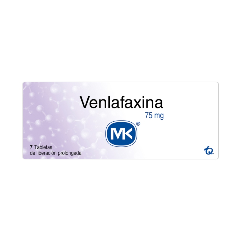 Venlafaxina 75 Mg 7 Tbs Mk