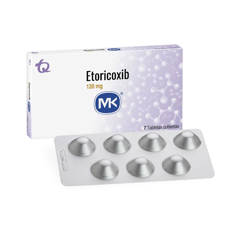Etoricoxib 120 Mg 7 Tbs Mk