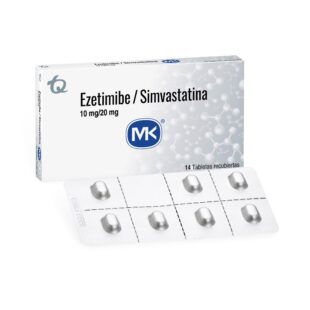 Ezetimiba 10 Mg Simvast20 Mg 14 Tbs Mk