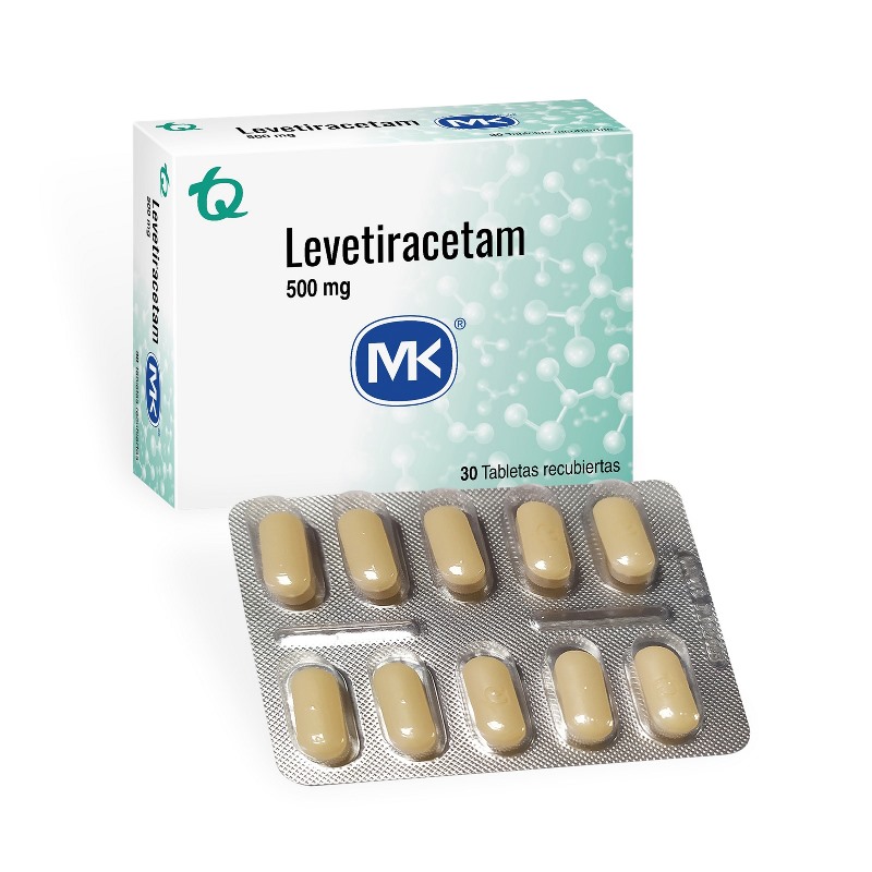 Levetiracetam 500 Mg 30 Tbs Mk (M)37950