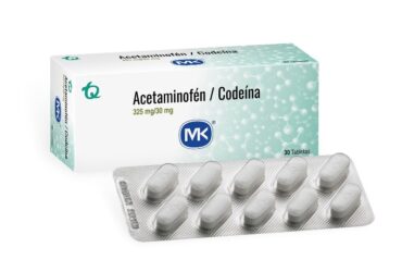 Acetaminofen+Codeina 325/30Mg 30 Tbs Mk