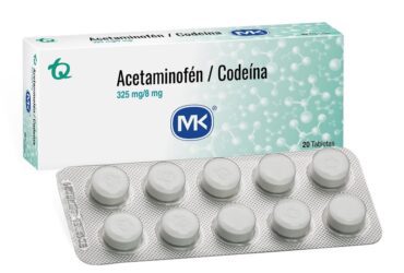Acetaminofen+Codeina 325/8Mg 20 Tbs Mk