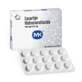Losartan 100Mg+Hct 125Mg 30 Tbs (Pae)Mk