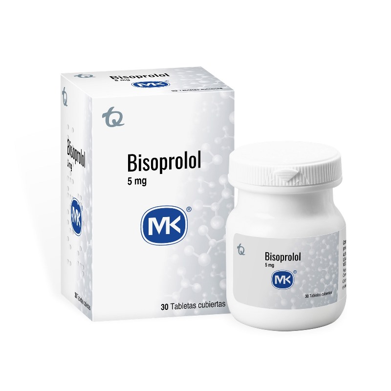 Bisoprolol 5 Mg 30 Tabletas Mk(M)17484