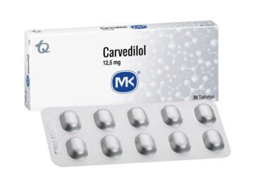 Carvedilol 125 Mg 30 Tbs Mk(M)14820