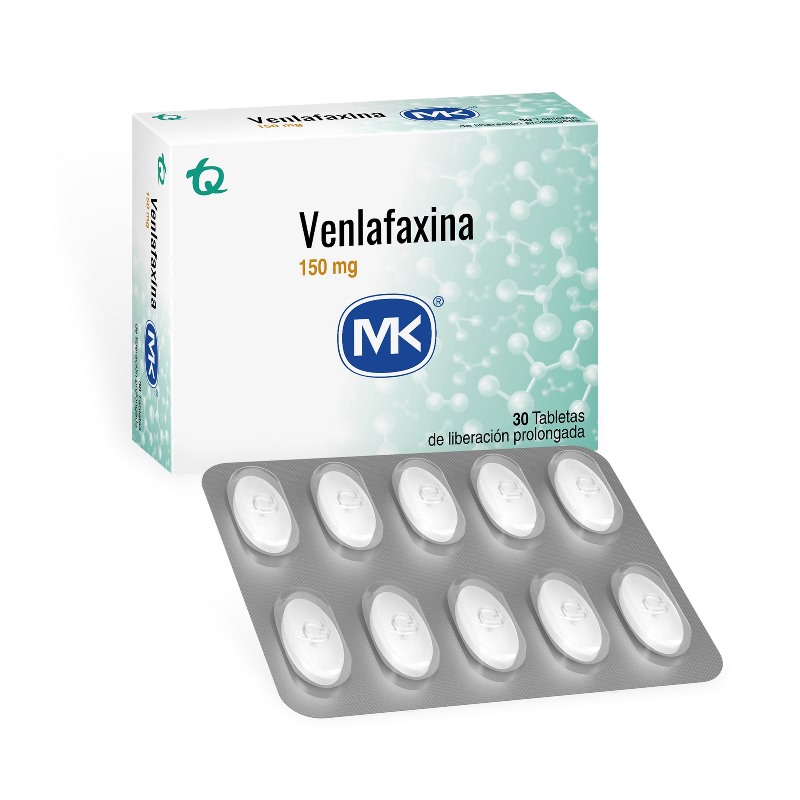 Venlafaxina 150 Mg 30 Tbs (M) 49770 Mk