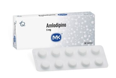 Amlodipino 5Mg 30 Tbs Mk