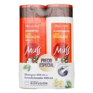 Cha Muss Liso C Ext 400Ml + Aco 400Ml